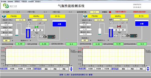 气瓶性能检测系统